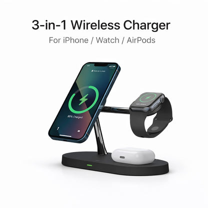 Magnetic 3-in-1 Charging Station